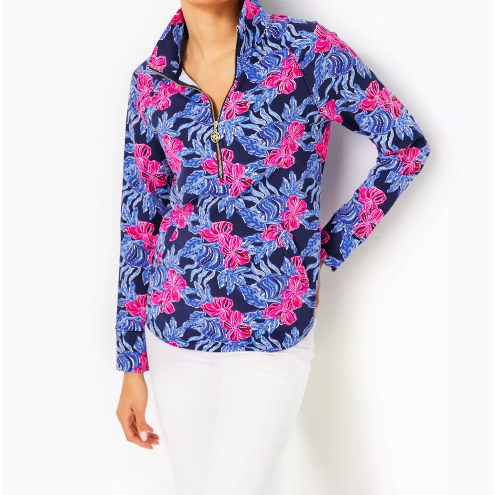 Lilly Pulitzer UPF 50+ Skipper Popover top